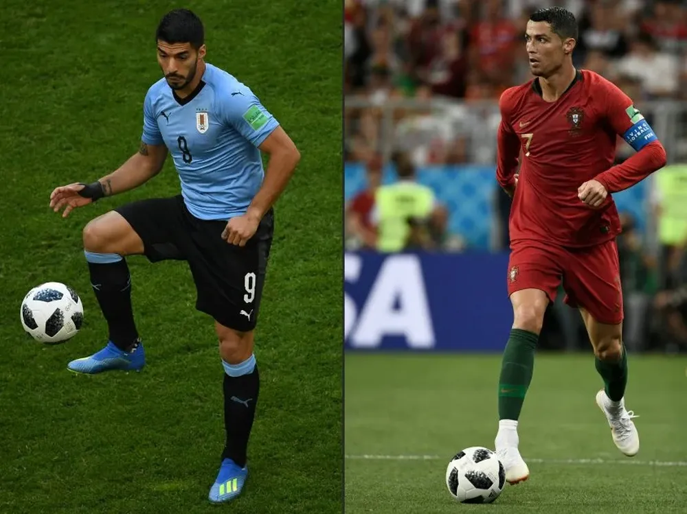 Suárez y Ronaldo