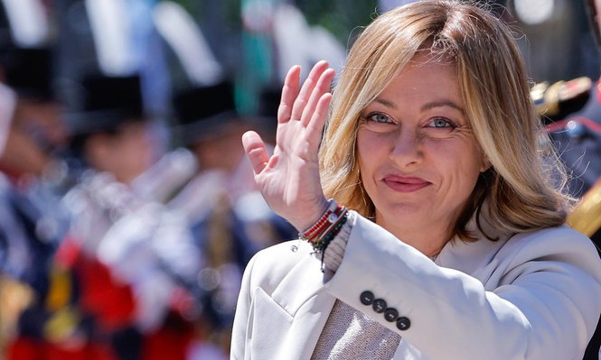 Giorgia Meloni, primera ministra italiana.