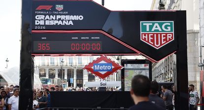 El Gran Premio de F1 en Madrid arranca la cuenta atrás para su estreno en 2026 con un contador en la Puerta del Sol