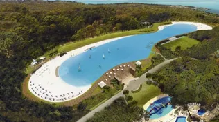 Construyen un pedacito del Caribe en Punta del Este