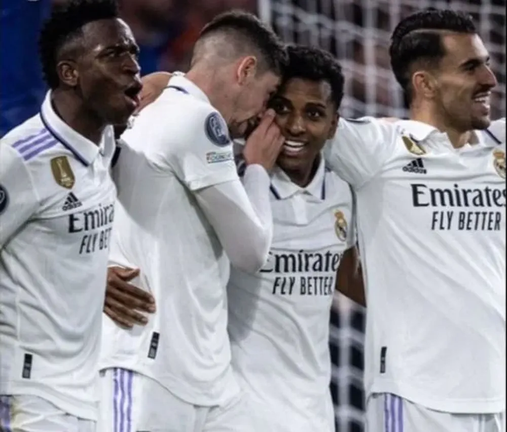 Vinicius, Valverde y Rodrygo