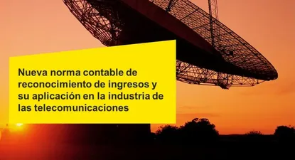 Nueva norma contable de reconocimiento de ingresos