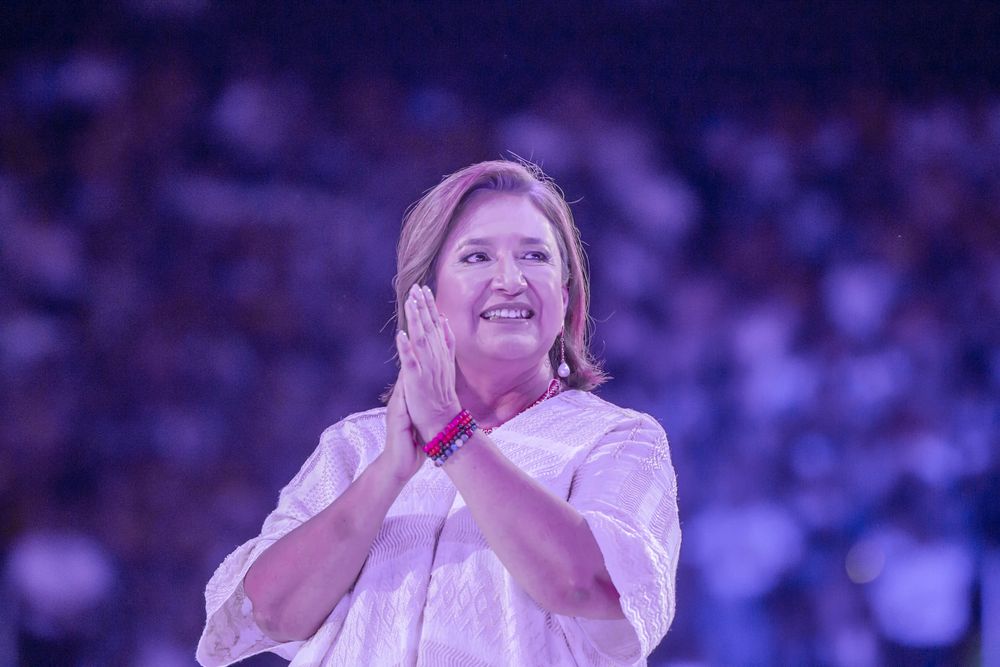 La candidata Xochitl Galvez se posiciona segunda en las encuestas pero asegurá que 
