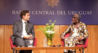 Diego Labat y Antoinette Sayeh