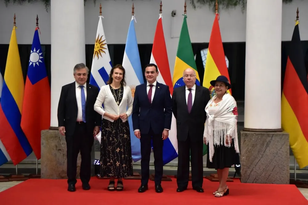 La foto luego de la reunión de cancilleres del Mercosur
