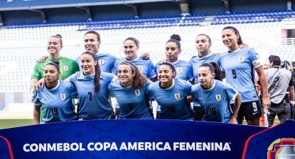 La selección de Uruguay que enfrenta a Perú en la Copa América