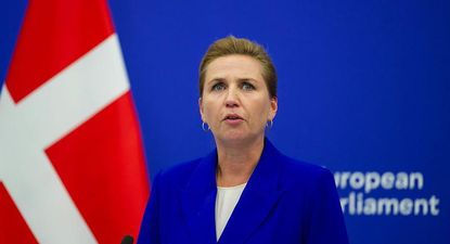 La primera ministra de Dinamarca, Mette Frederiksen.