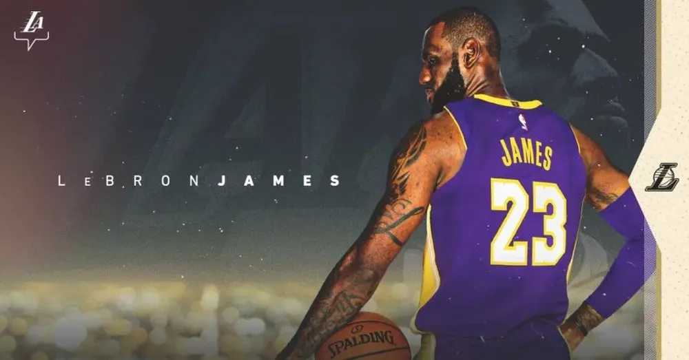 Así presentaron los Lakers a LeBron