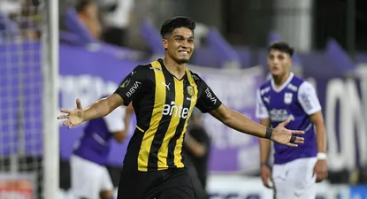 Matías Arezo, goleador del Uruguayo