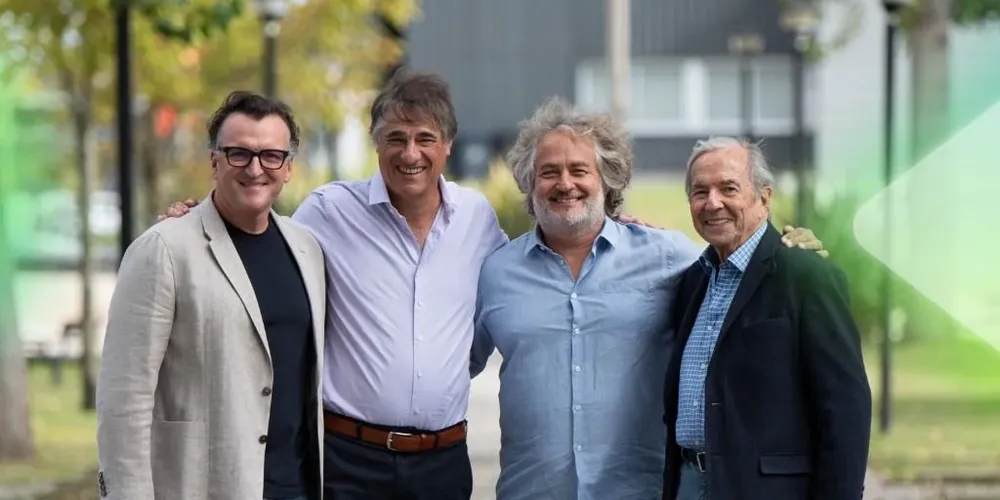 Martín Migoya, Nicolás Jodal, Guibert Englebienne y Breogán Gonda.