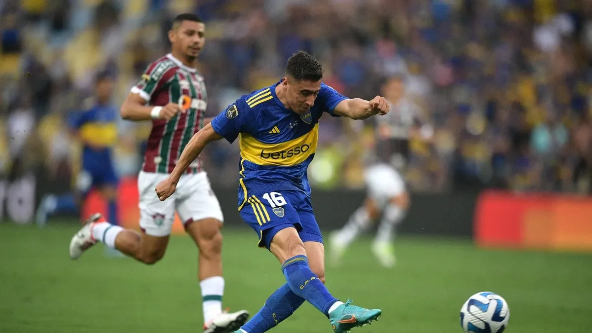 Mirá el gol del uruguayo Miguel Merentiel para el empate de Boca contra ...