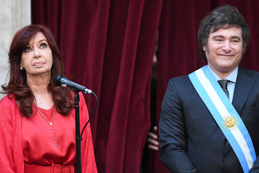 Cristina Kirchner superó&nbsp; a Javier Milei en menciones en redes sociales