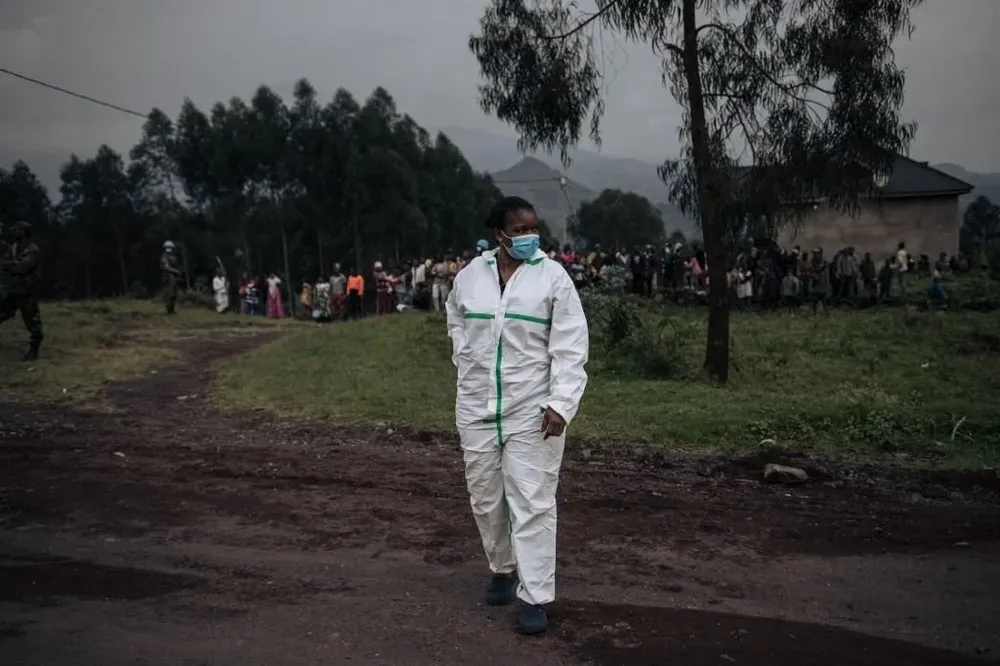 Un trabajador de la salud en North Kivu (Congo)
