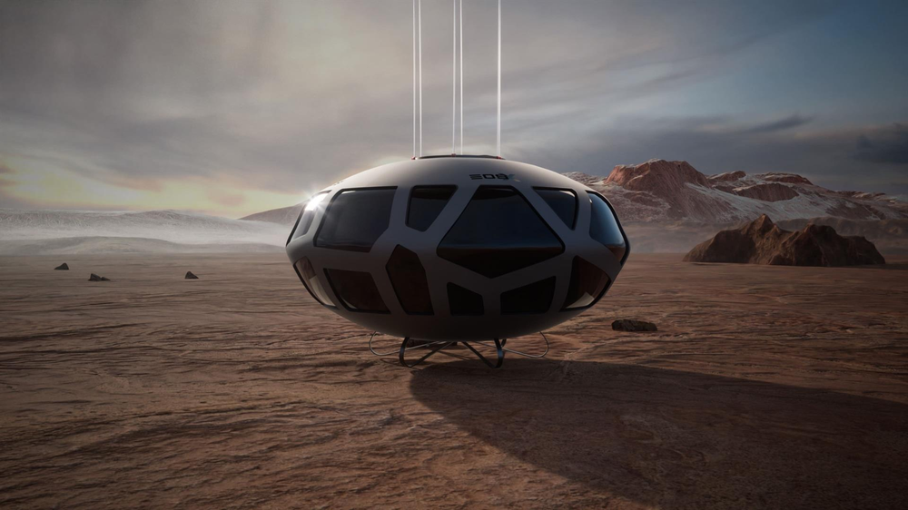 La nave diseñada por&nbsp;Eos-X Space