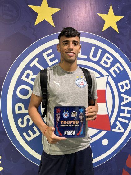 Luciano Rodríguez elegido MVP en Bahia vs Retro FC