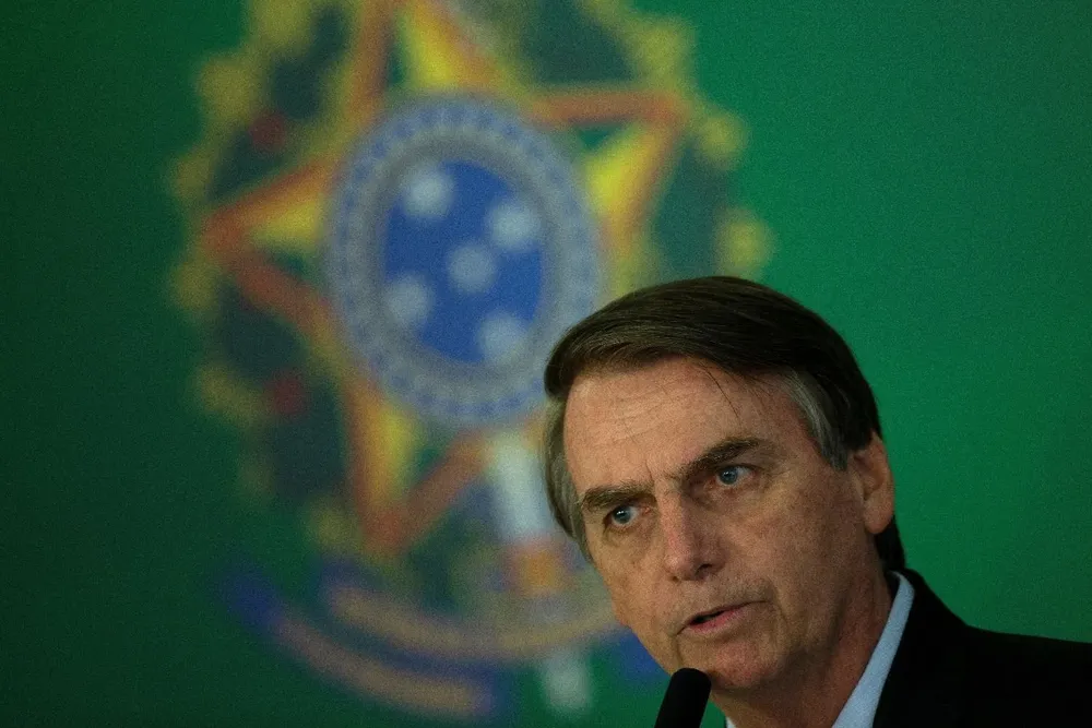 Jair Bolsonaro, presidente de Brasil