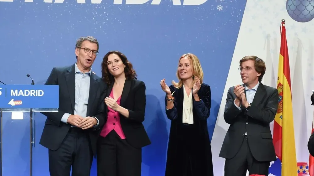 Isabel Díaz Ayuso y Alberto Núñez Feijóo