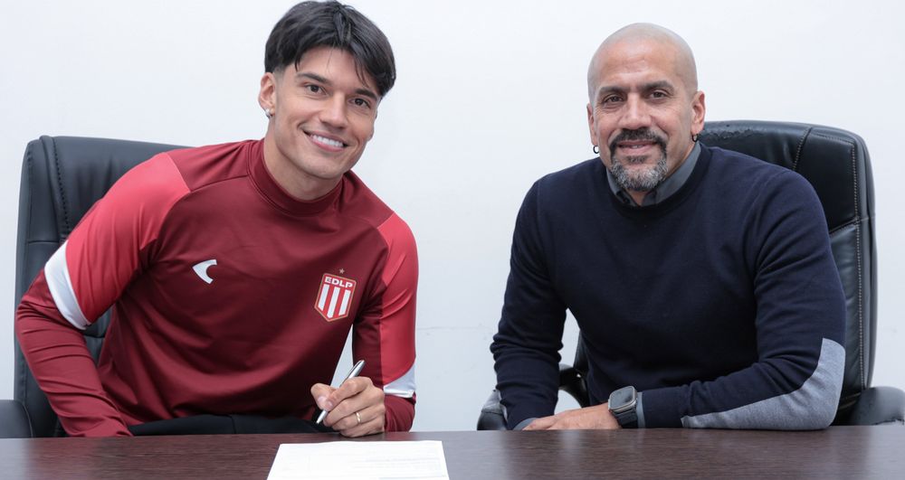 Joaquín Correa vuelve a Estudiantes de La Plata y firmó contrato con el presidente Juan Sebastián Verón