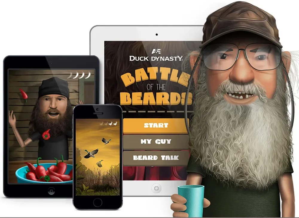 Duck Dynasty: Battle of the Beards está disponible a US$ 0,99 para dispositivos con iOS 7. También hay una versión en HD exclusiva para iPad a US$ 1,99