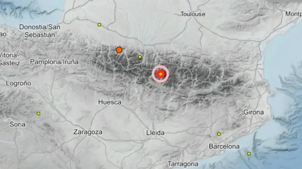 Terremoto en Huesca