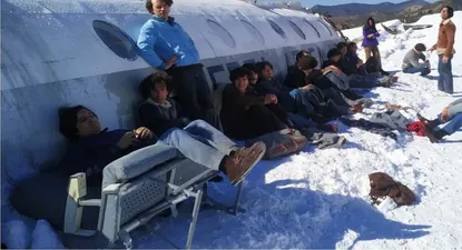 Largas jornadas de grabación en la nieve durante el rodaje.
