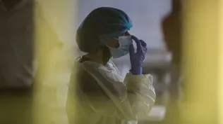 Trabajadora de la salud