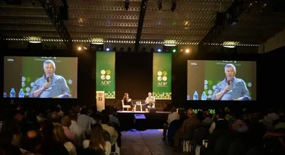 Marcos Guigou, CEO de ADP - Agronegocios del Plata, durante su conferencia en una de las ediciones de ADP Zone.
