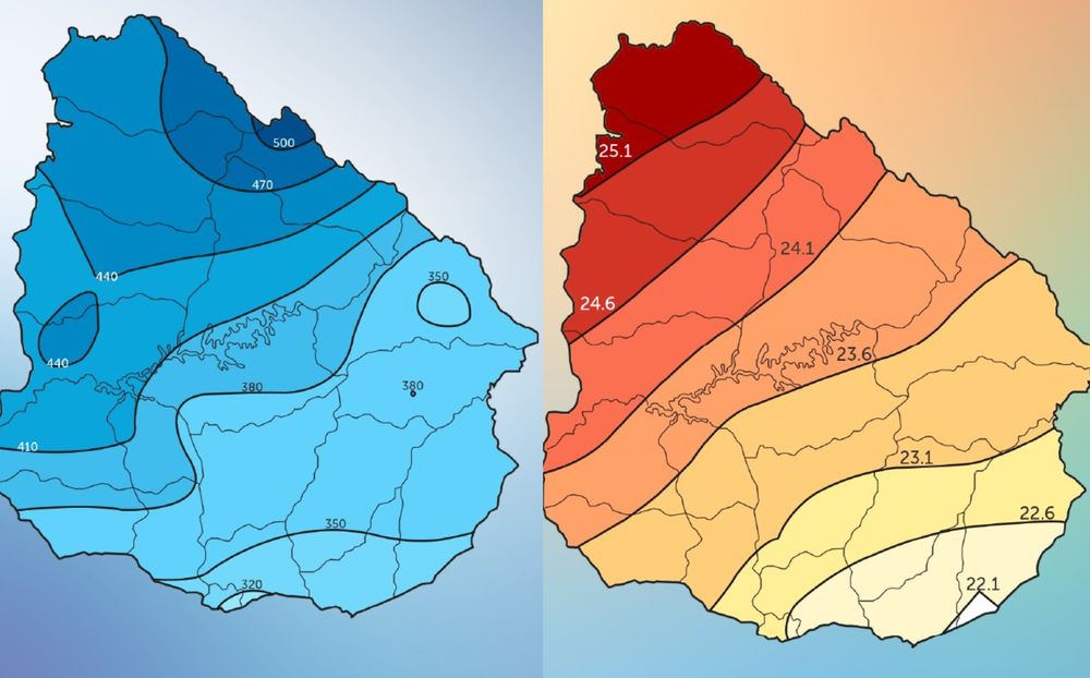 Inumet reveló las tendencias climáticas del verano
