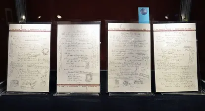 El manuscrito de una canción que marcó historia para los Rolling Stones