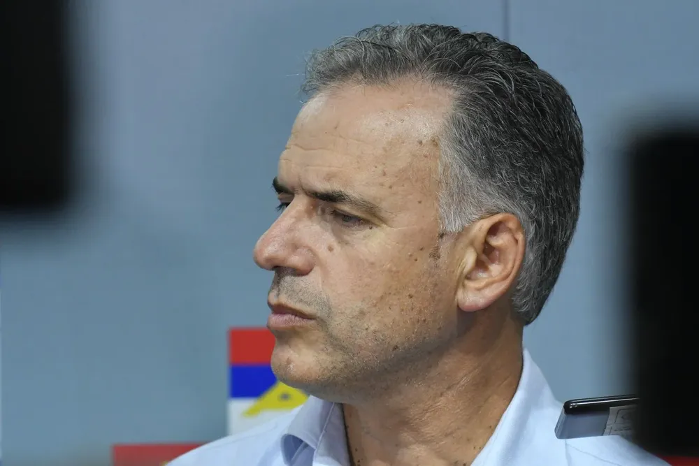 El precandidato frenteamplista, Yamandú Orsi.