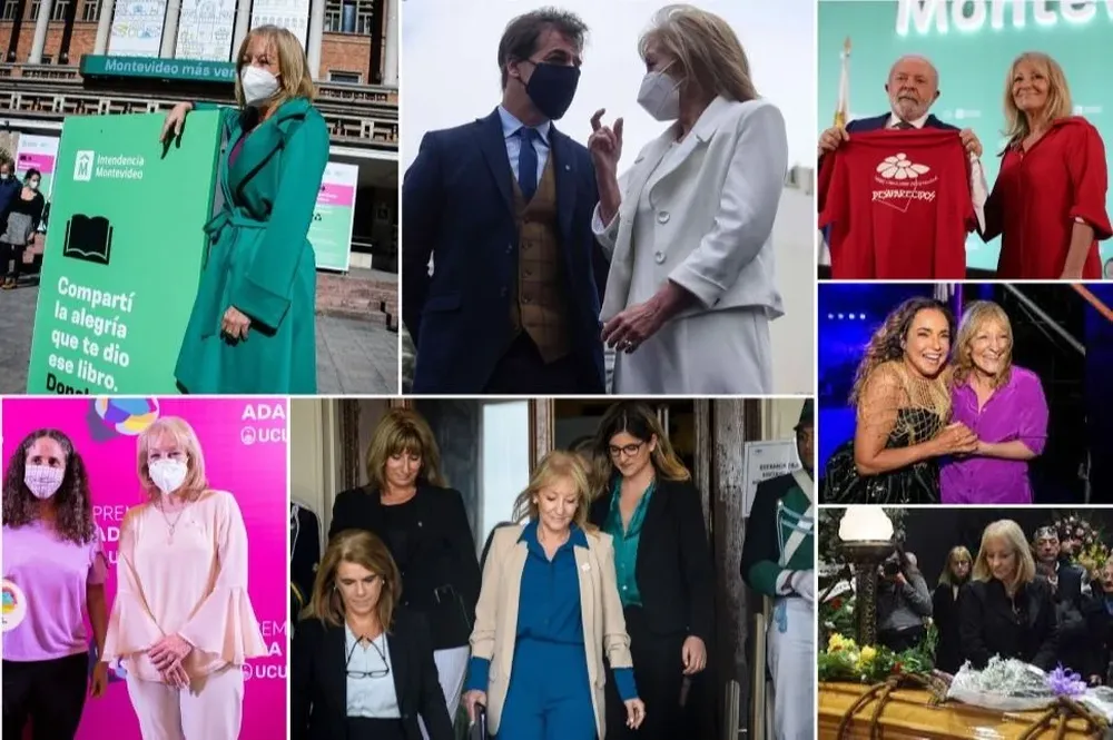 A veces, hay un exceso de verde entre la cartelería, las letras, las luces sumado al atuendo de la intendenta, opinó vestuarista