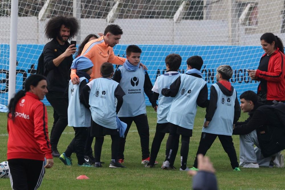 La despedida de la selección uruguaya en Pando La despedida de la selección uruguaya en Pando
