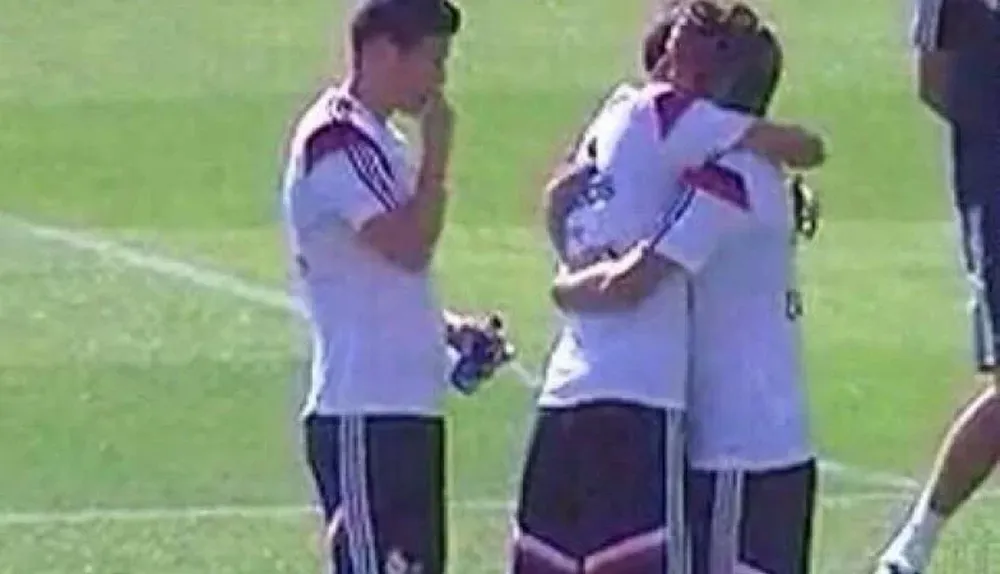 Di María se despidió de sus compañeros