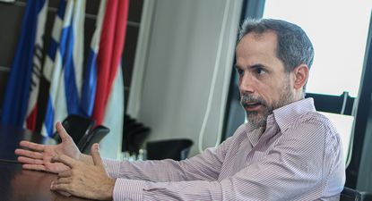 El economista Hugo Bai en entrevista con El Observador.