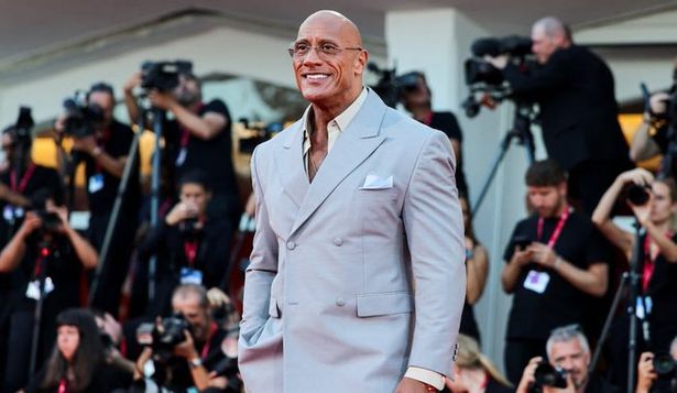 Dwayne Johnson en el Festival de Cine de Venecia.&nbsp;