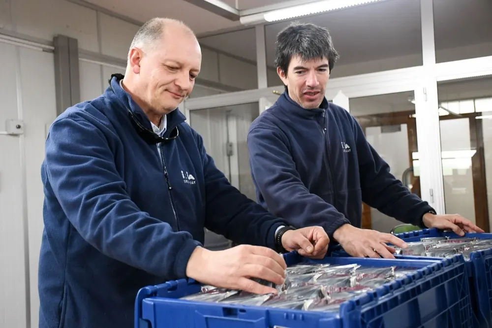 El envío fue desde INIA La Estanzuela, estación experimental ubicada en Colonia.