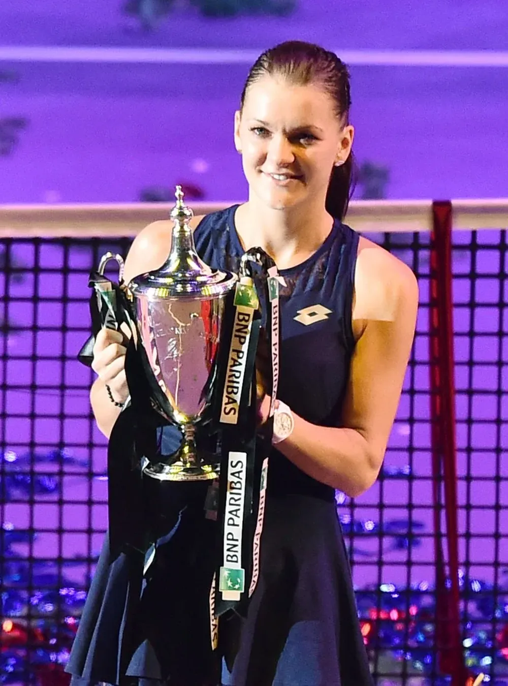 Radwanska celebró su principal título