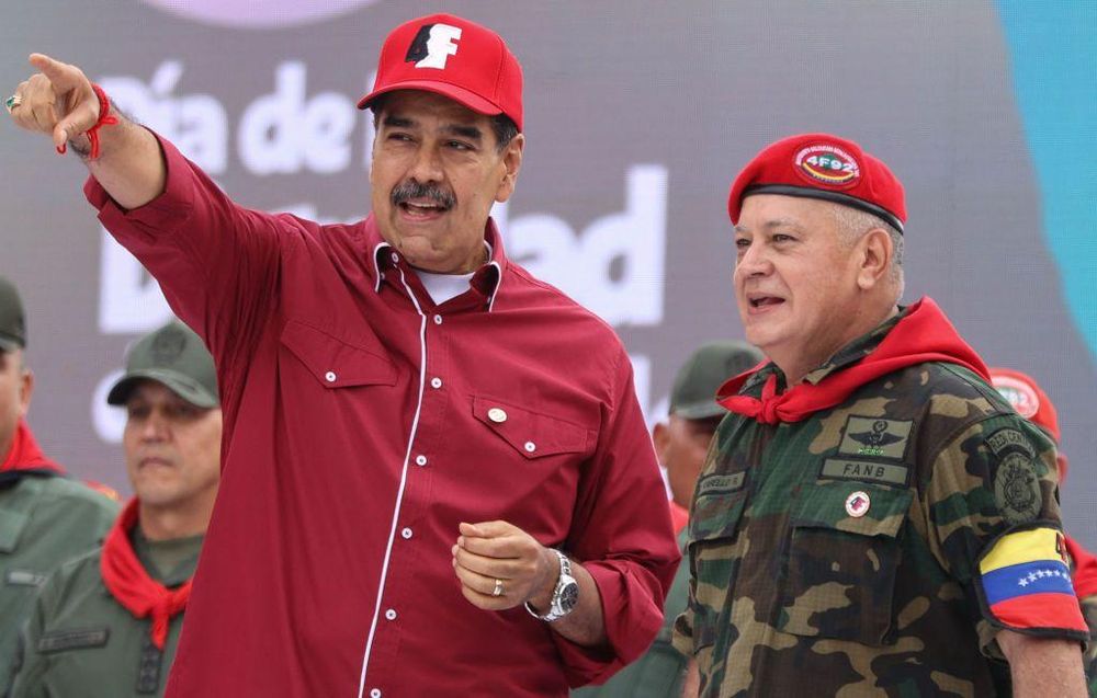 EEUU asegura que Nicol&aacute;s Maduro y Diosdado Cabello act&uacute;an como l&iacute;deres del Cartel de los Soles.