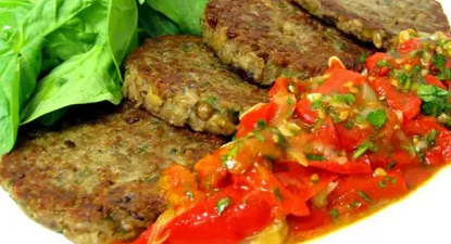 Hamburguesas de lentejas