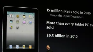 Steve Jobs en la presentación del iPad 2 en San Francisco