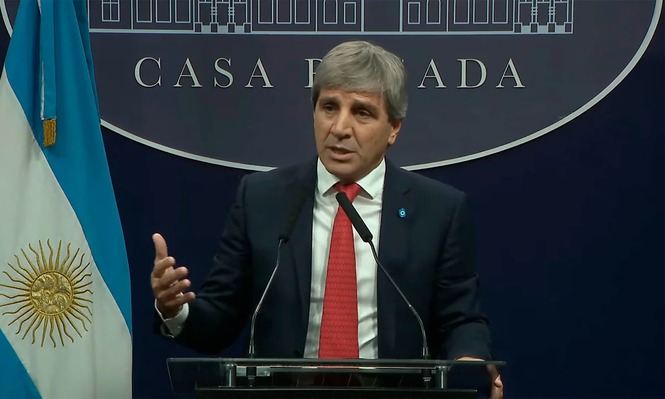 Caputo designó a Pedro Lines al frente del Indec y confirmó que no cambiará la fórmula de inflación