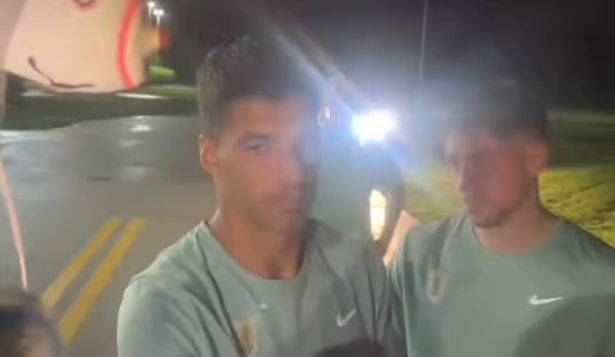 Luis Suárez y Federico Valverde