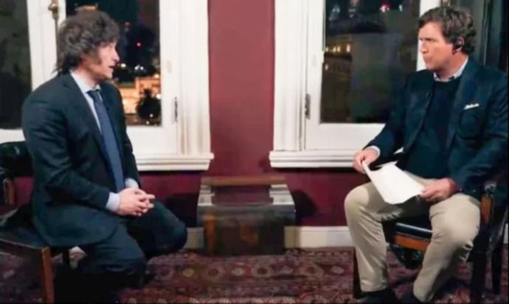 Elon Musk se refirió a la entrevista de Milei con Tucker Carlson
