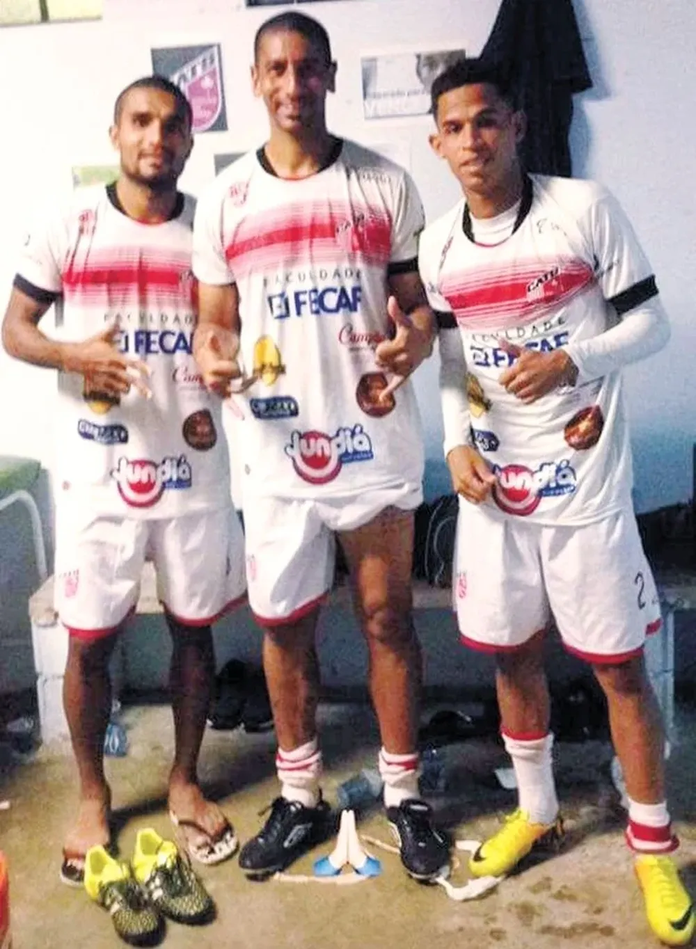 Betito Acosta en Taboão da Serra, su último club