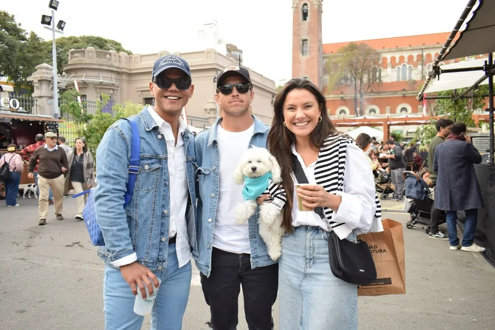 Jhan Franco Dviasso, Juan Echeverrigaray y Flavia Peduzzi