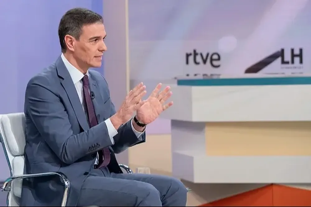 Pedro Sánchez en RTVE