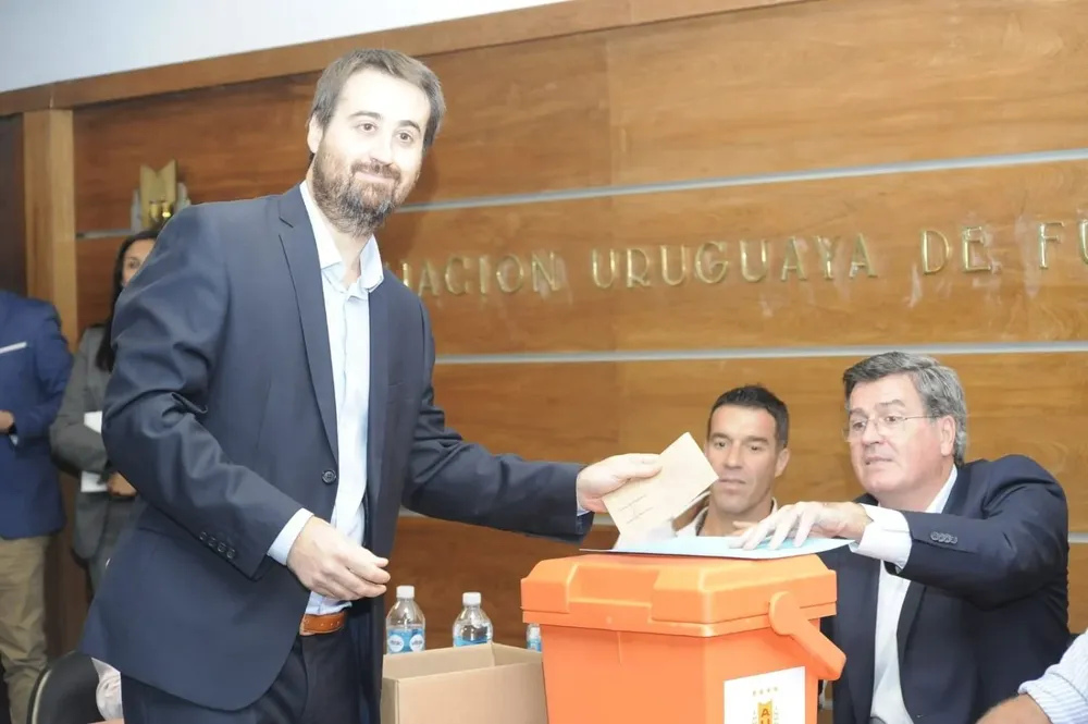 El delegado de Peñarol Gonzalo Moratorio