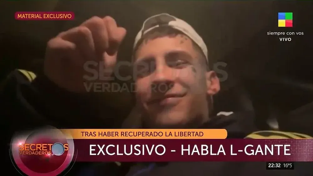 L-Gante se reencontró con su hija y dio la primera entrevista: Pensé que me iba el primer día