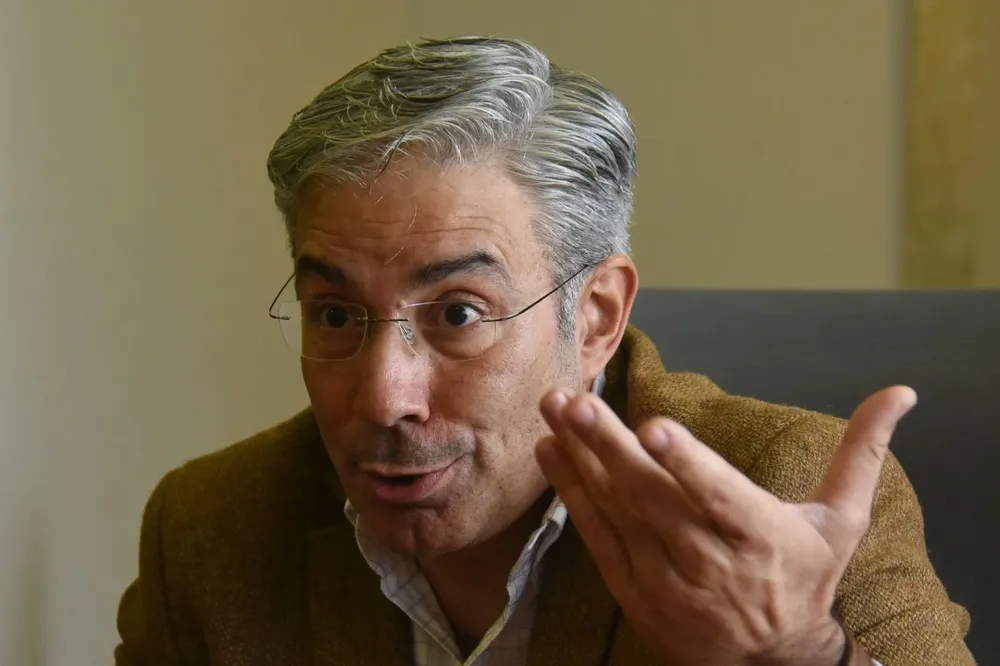 El precandidato del Partido Colorado, Robert Silva