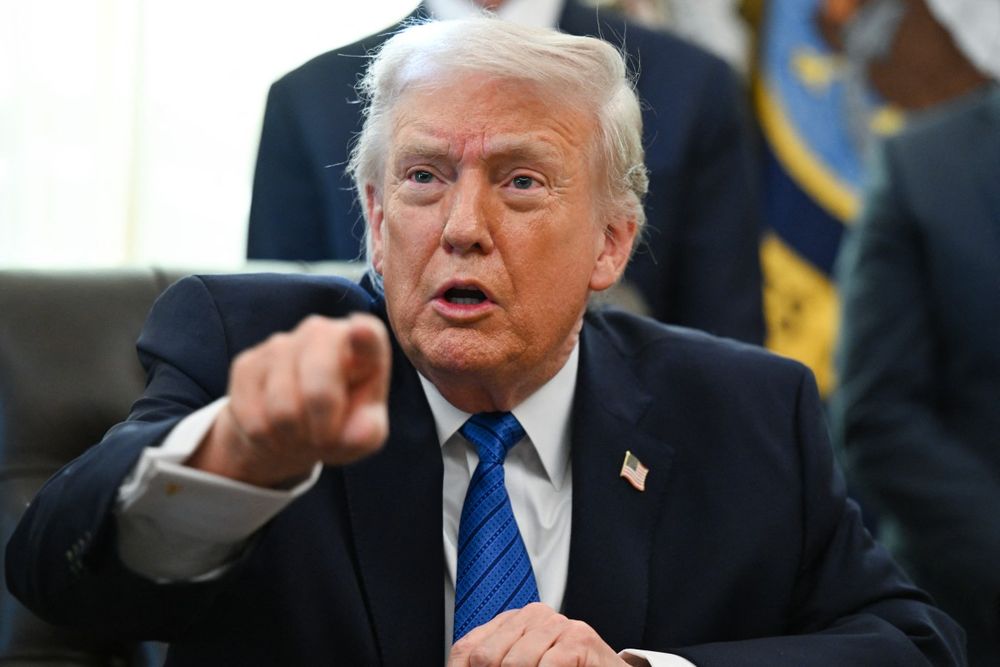 El presidente de Estados Unidos, Donald Trump